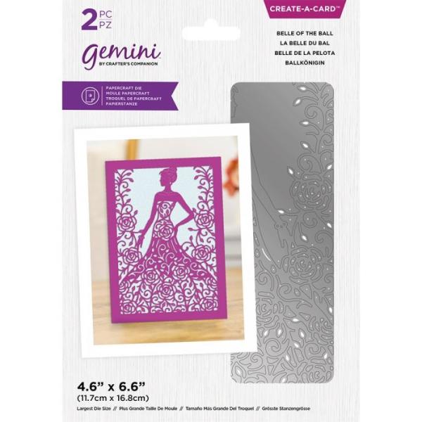 Gemini Belle of the Ball Create-a-Card Dies  - Stanze - Ballkönigin