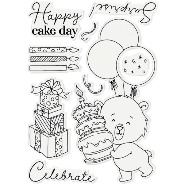 Gemini Birthday Balloons Stamp & Die  - Stempel & Stanze 