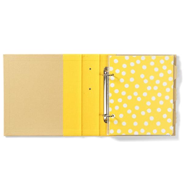 Simple Stories SN@P! Binder - Album 6x8 Inch - Yellow (10736)