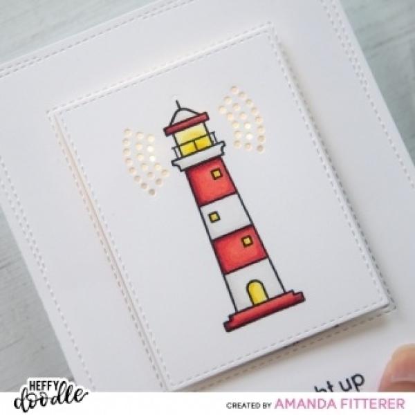 Heffy Doodle Lil Lighthouse  Cutting Dies - Stanze