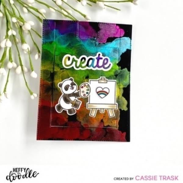 Heffy Doodle Create Shadow  Cutting Dies - Stanze  