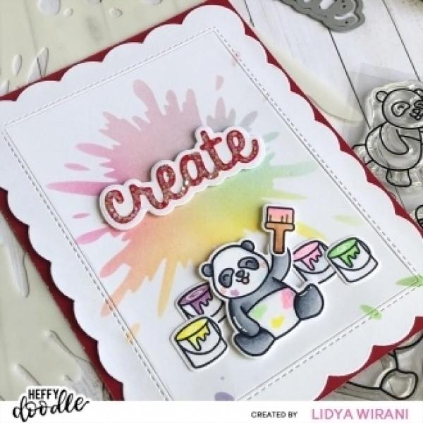 Heffy Doodle Create Shadow  Cutting Dies - Stanze  