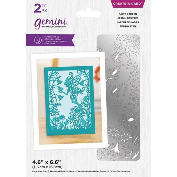 Gemini Fairy Garden Create-a-Card Dies  - Stanze - 