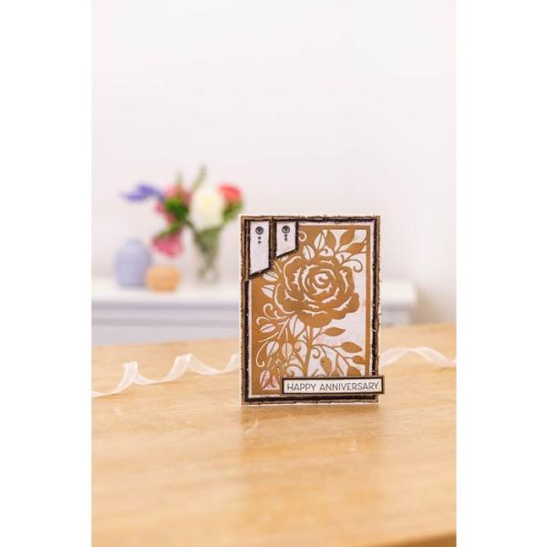 Gemini Statement Rose Create-a-Card Dies  - Stanze - 