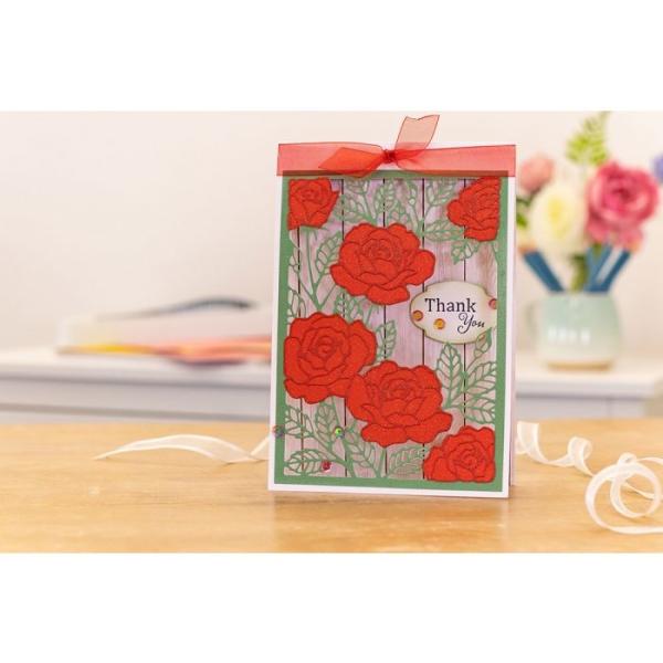 Gemini Rustic Roses Create-a-Card Dies  - Stanze - 