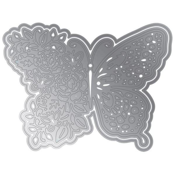 Gemini Floral Butterfly Elements Dies  - Stanze - 