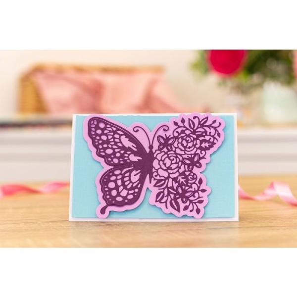 Gemini Floral Butterfly Elements Dies  - Stanze - 