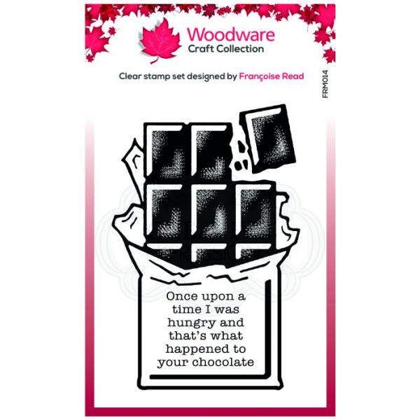 Woodware Chocolate  Clear Stamps - Stempel 