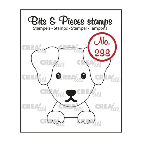 Crealies - Bits - Pieces Stempel Dog 