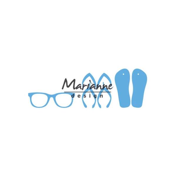 Marianne Design   Creatables Präge- und Stanzschablone Flip Flops