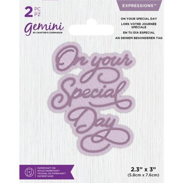 Gemini On your Special Day Expressions Dies  - Stanze - 