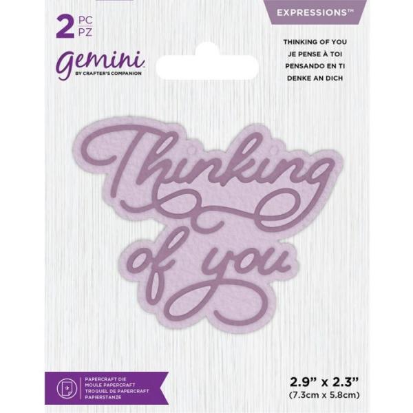 Gemini Thinking of You Expressions Dies  - Stanze - 