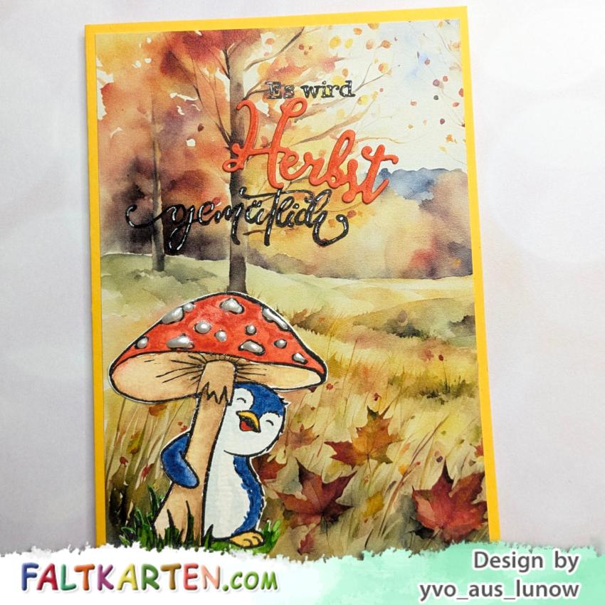 LaCreativ - Designpapier "Herbstlandschaft" Paper Pack 6x6" - 24 Bogen