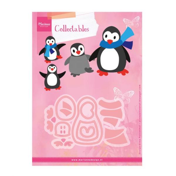 Marianne Design -  Collectables Präge- und Stanzschablone Pinguine