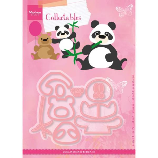 Marianne Design -  Collectables Präge- und Stanzschablone Eline's Panda