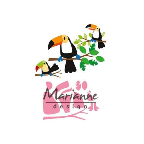 Marianne Design -  Collectables Präge- und Stanzschablone Eline's Tukan