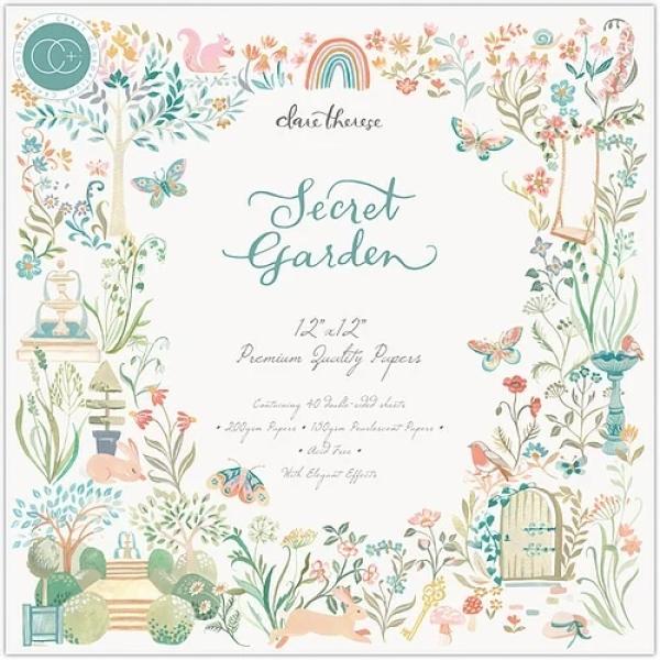 Craft Consortium Papierblock 12x12"  Secret Garden 