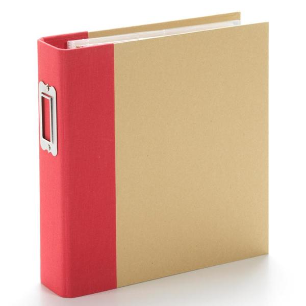 Simple Stories SN@P! Binder - Album 6x8 Inch - Red 