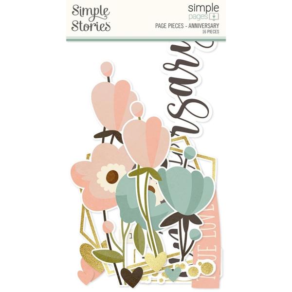 Simple Stories Simple Pages Pieces Anniversary (15914)   -  Stanzteile