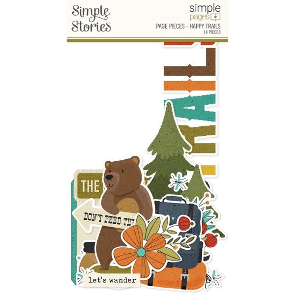 Simple Stories Simple Pages Pieces Happy Trails (15923)   -  Stanzteile