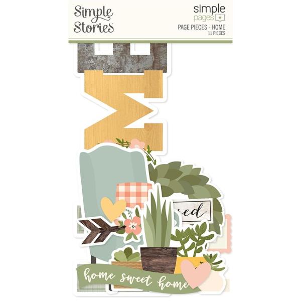 Simple Stories Simple Pages Pieces Home (15926)   -  Stanzteile