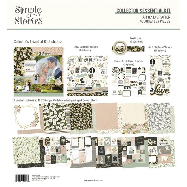 Simple Stories Happily Ever After Collector's  Essential Kit