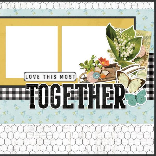 Simple Stories  Homegrown Simple Pages Kit - Bits & Pieces