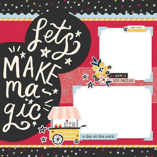 Simple Stories  Magical Memories Simple Pages Kit - Bits & Pieces