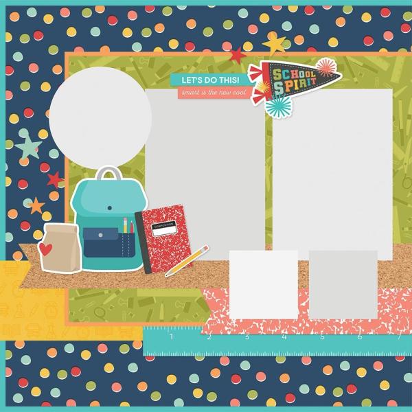 Simple Stories  Ready, Set, Learn Simple Pages Kit - Bits & Pieces