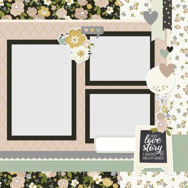 Simple Stories  You & Me Simple Pages Kit - Bits & Pieces