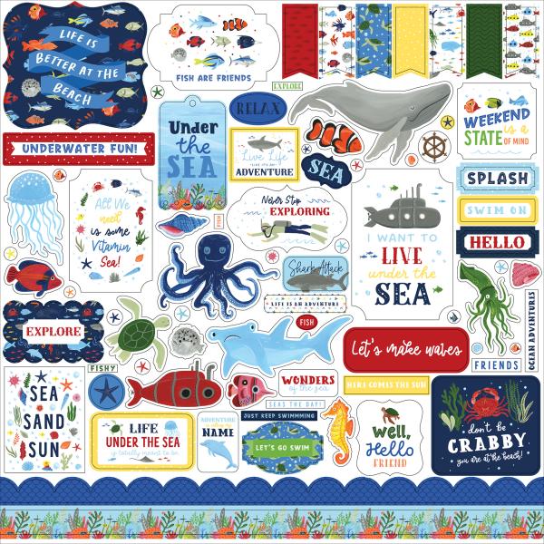 Echo Park "Under Sea Adventures" 12x12" Collection Kit