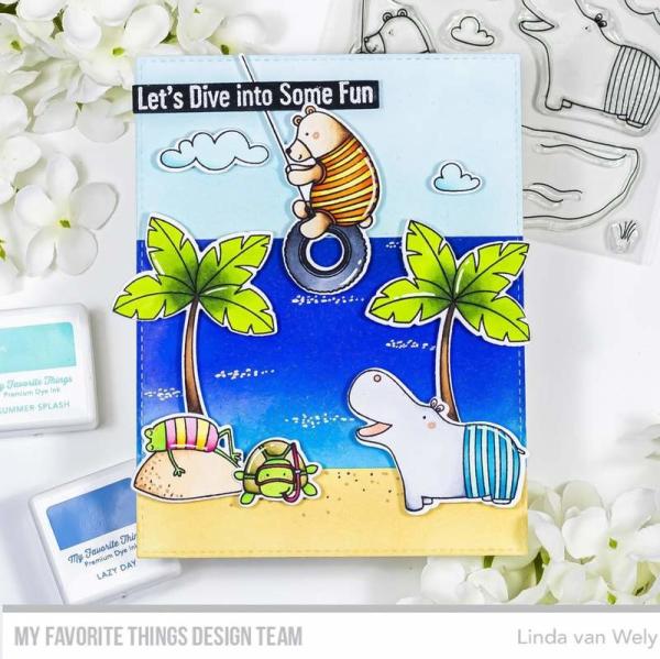 My Favorite Things Die-namics "Swimming Hole Friends" | Stanzschablone | Stanze | Craft Die