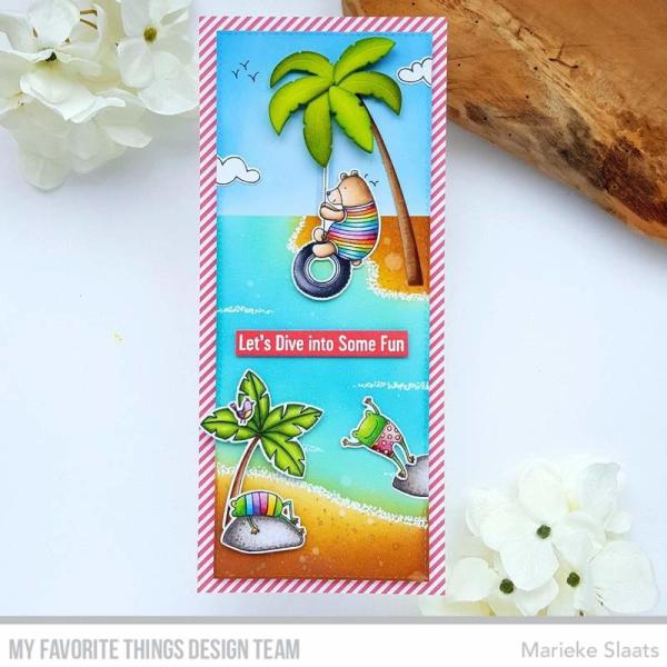 My Favorite Things Die-namics "Swimming Hole Friends" | Stanzschablone | Stanze | Craft Die