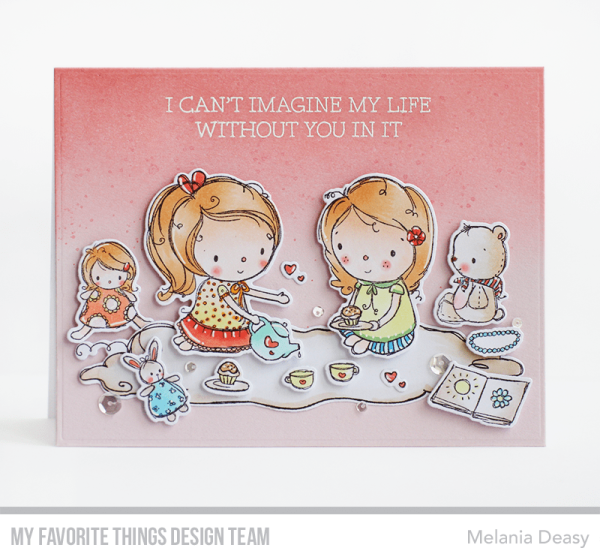 My Favorite Things Stempelset "Spill the Tea" Clear Stamp Set