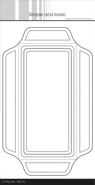 Simple and Basic " Slimcard Envelope " Stanze -  Die