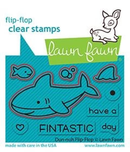 Lawn Fawn Craft Dies - Duh-nuh Flip-Flop