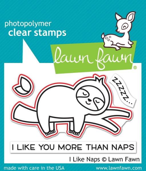 Lawn Fawn Craft Dies - I like Naps