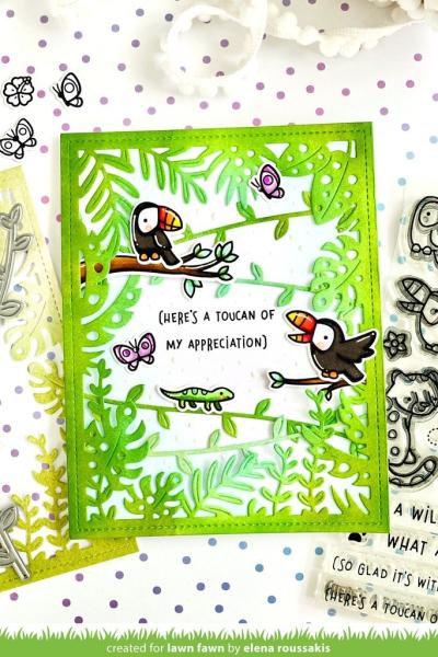 Lawn Fawn Stempelset "Toucan Do It" Clear Stamp