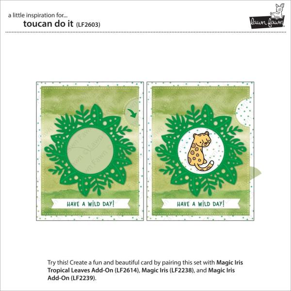 Lawn Fawn Stempelset "Toucan Do It" Clear Stamp