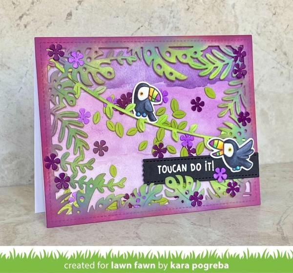 Lawn Fawn Stempelset "Toucan Do It" Clear Stamp