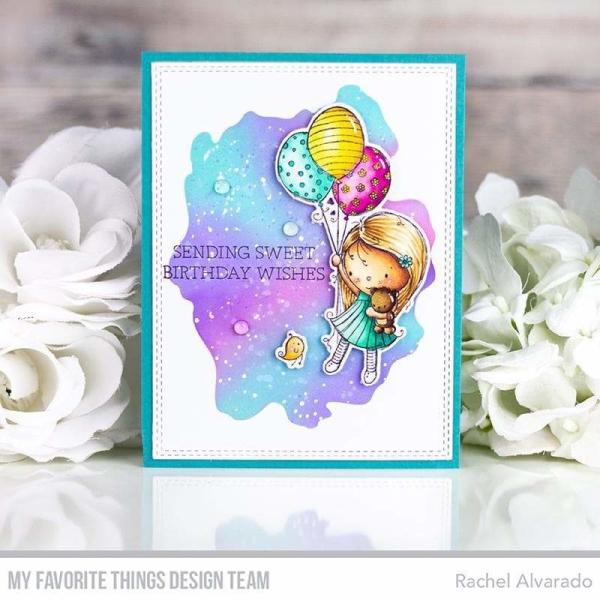 My Favorite Things Stempelset "Beautiful Birthday Girl" Clear Stamp Set