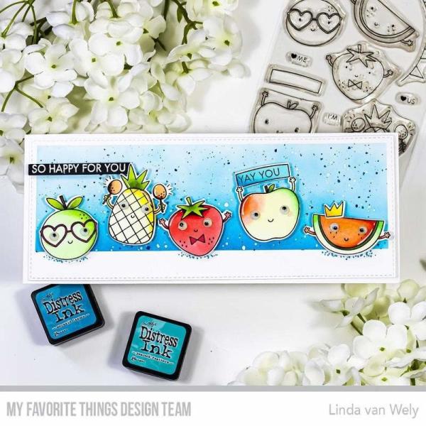 My Favorite Things Stempelset "Bunch of Happiness" Clear Stamp Set