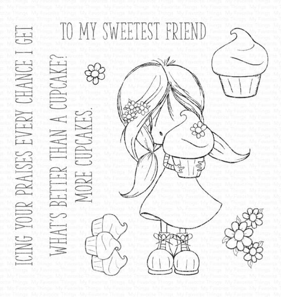 My Favorite Things Stempelset "Cupcake Cutie" Clear Stamp Set