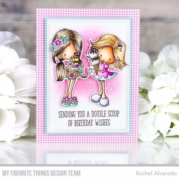 My Favorite Things Stempelset "Double Scoop of Cute" Clear Stamp Set