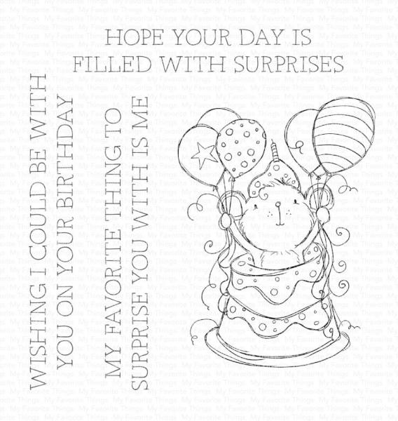 My Favorite Things Stempelset "Sweet Surprise" Clear Stamp Set