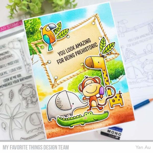 My Favorite Things Stempelset "Summer Safari" Clear Stamp Set