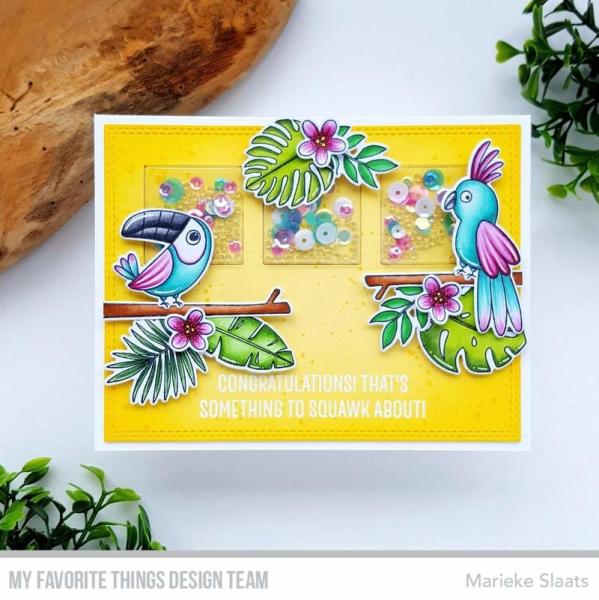 My Favorite Things Stempelset "Something Squawk About" Clear Stamp Set