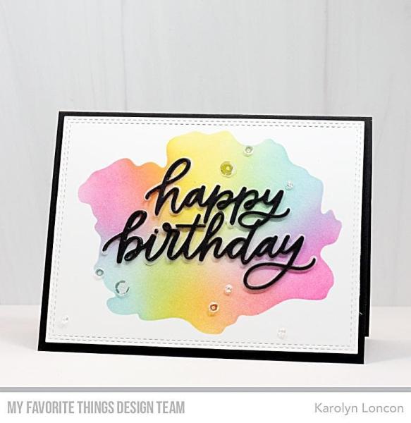 My Favorite Things Stempel "Happy Birthday" Clear Stamp