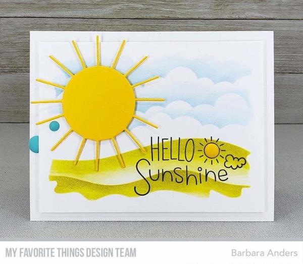 My Favorite Things Die-namics "Full Sun " | Stanzschablone | Stanze | Craft Die