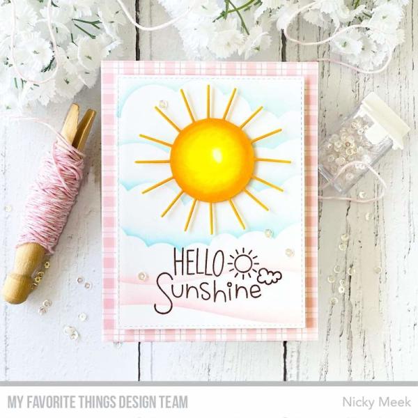 My Favorite Things Die-namics "Full Sun " | Stanzschablone | Stanze | Craft Die